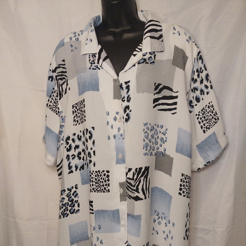 Alfred Dunner Button Front 22W